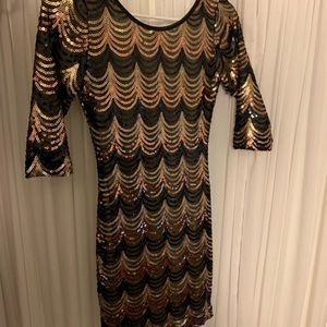 NYE sequin dress
